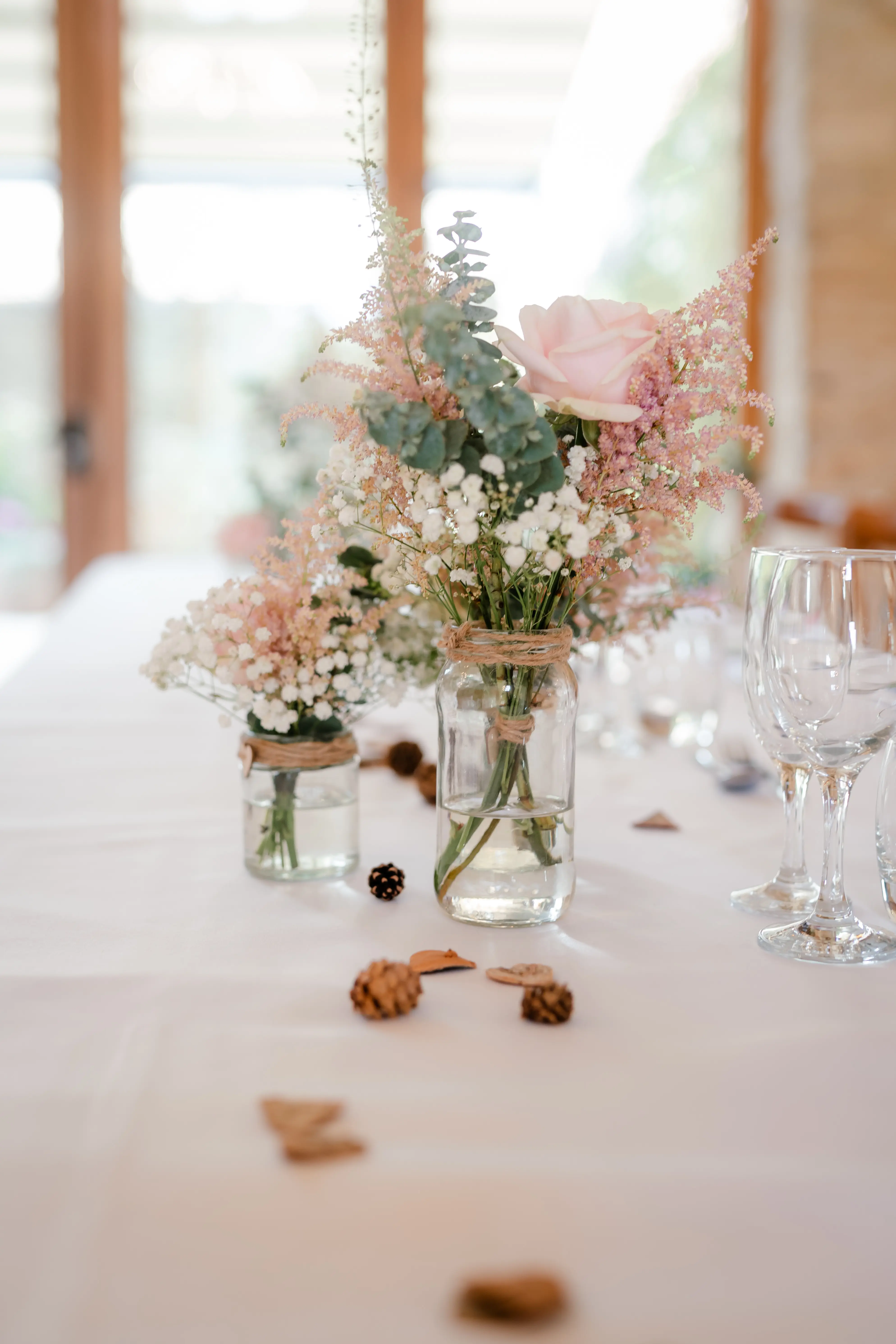 Buttonhole corsage detail