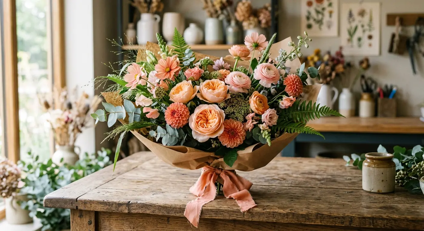 Bespoke seasonal flower arrangement
