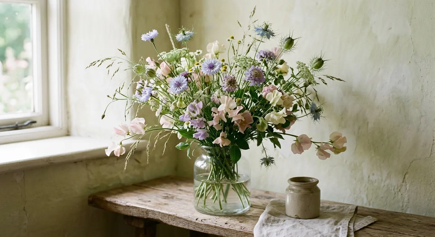 Wildflower style arrangement