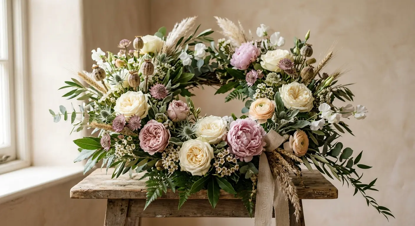 Bespoke floral tribute